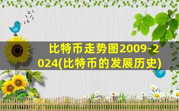 比特币走势图2009-2024(比特币的发展历史)